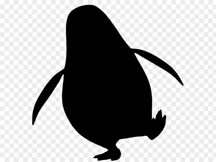 Penguin Clip Art Fauna Beak Silhouette PNG