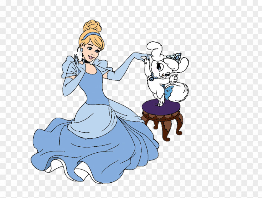Cinderella Puppy Clip Art PNG