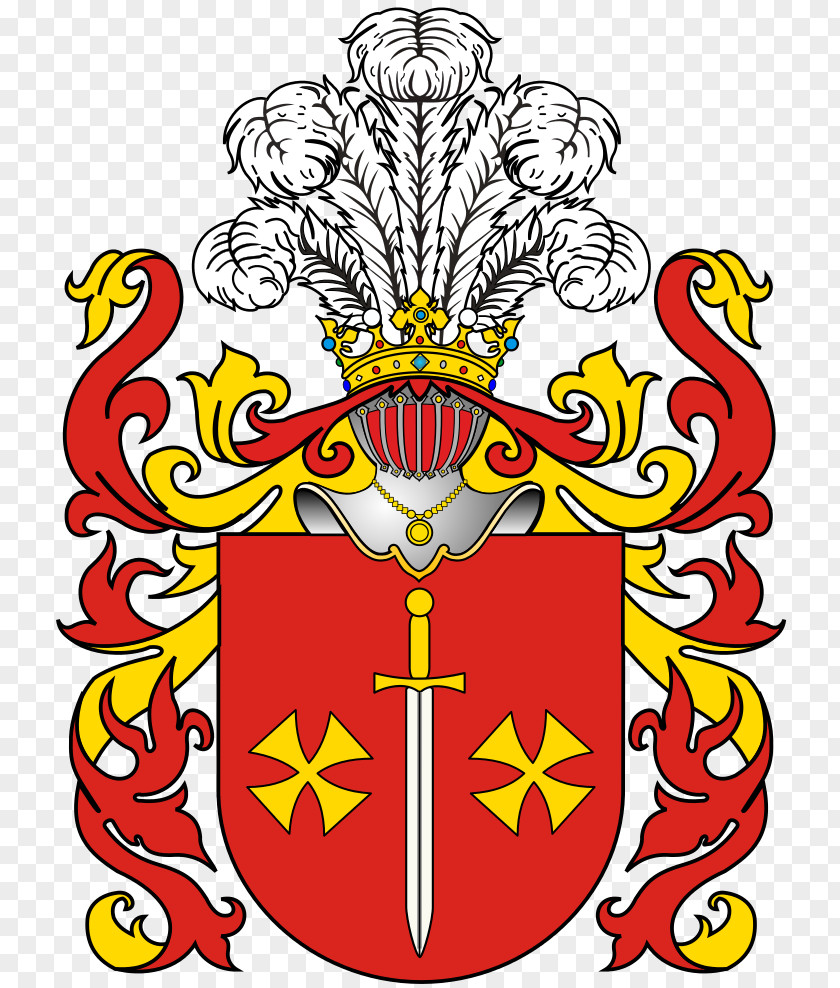 Family Ostoja Coat Of Arms Polish Heraldry Szlachta Junosza PNG