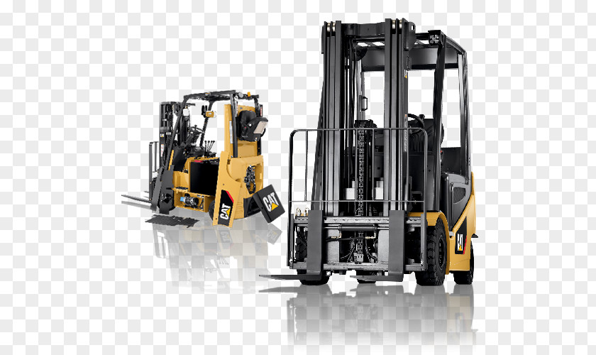 Material Handling Forklift Caterpillar Inc. Machine FMH Solutions PNG