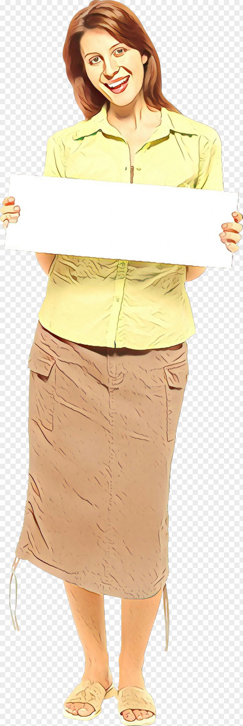 Skirt T-shirt Woman Image Illustration PNG