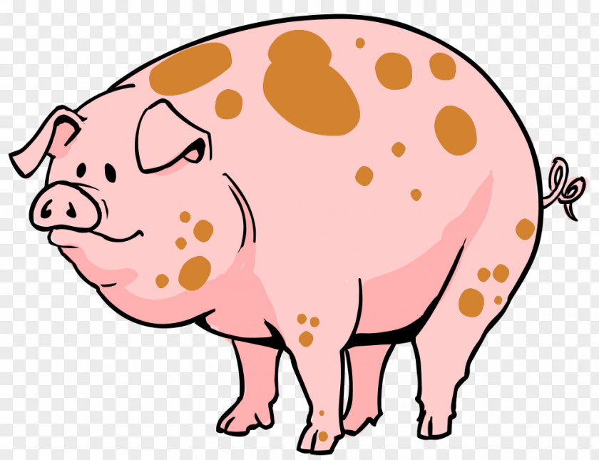 Cartoon Pigs Images Domestic Pig Pig's Ear Clip Art PNG