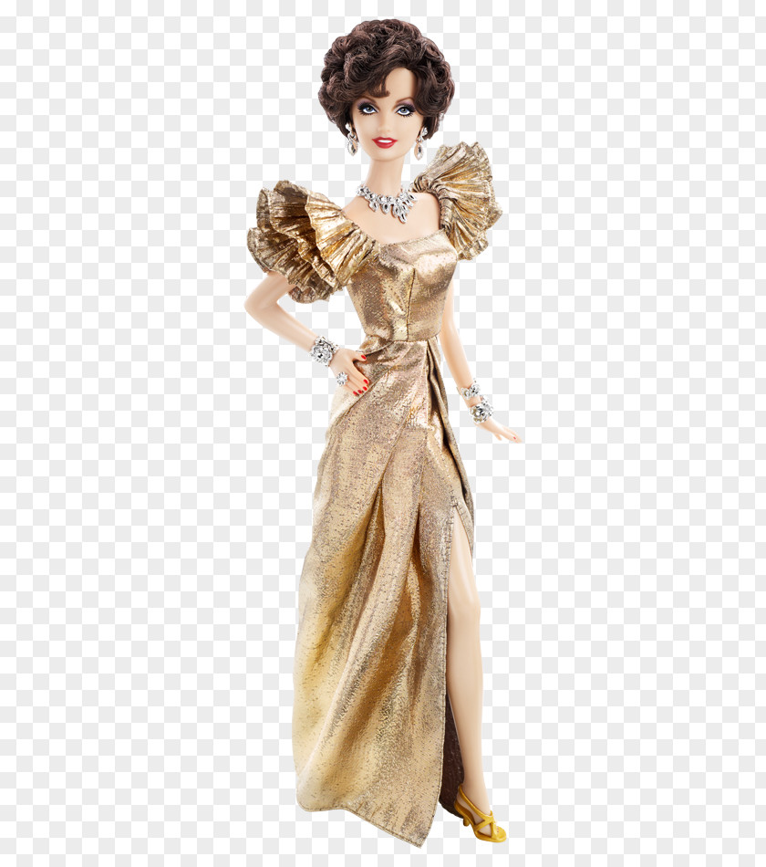 Farmer’s Dynasty Alexis Colby Krystle Carrington Barbie Doll Toy PNG