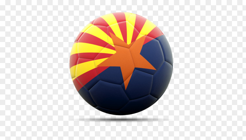 Flag Of Arizona Sphere Football PNG