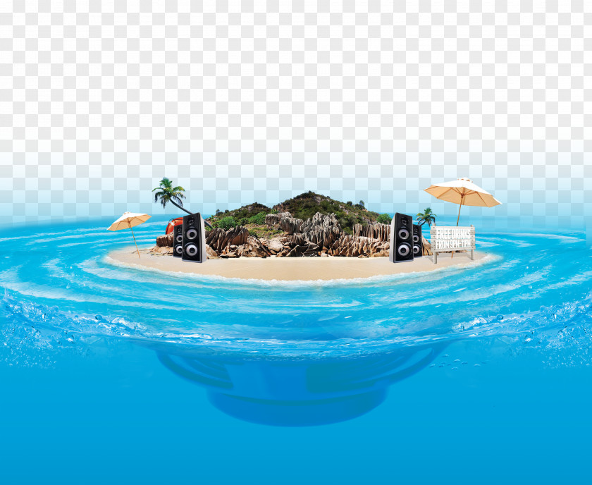 Sea Island Resource Icon PNG