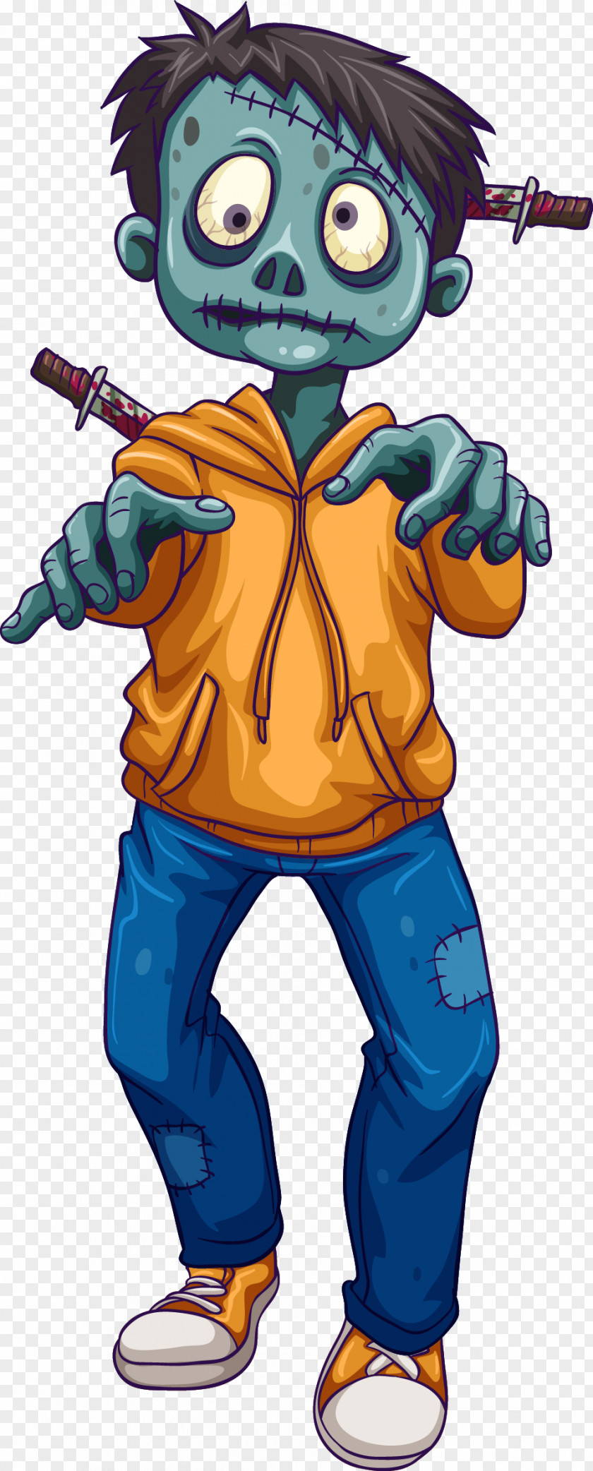 Stock Photography Zombie PNG photography , hand-painted cartoon zombie, zombie clipart PNG