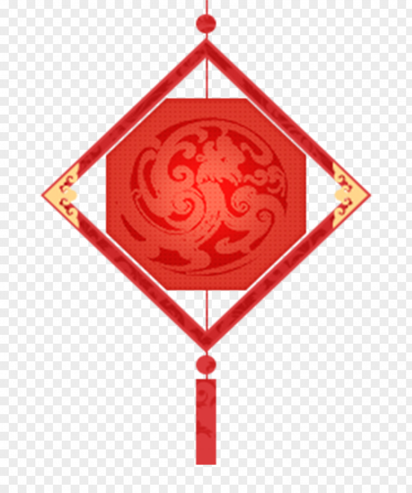 Chinese New Year Decoration Rooster Lantern PNG