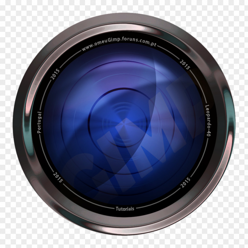 Maquina Fotografica Fisheye Lens Camera Cobalt Blue PNG