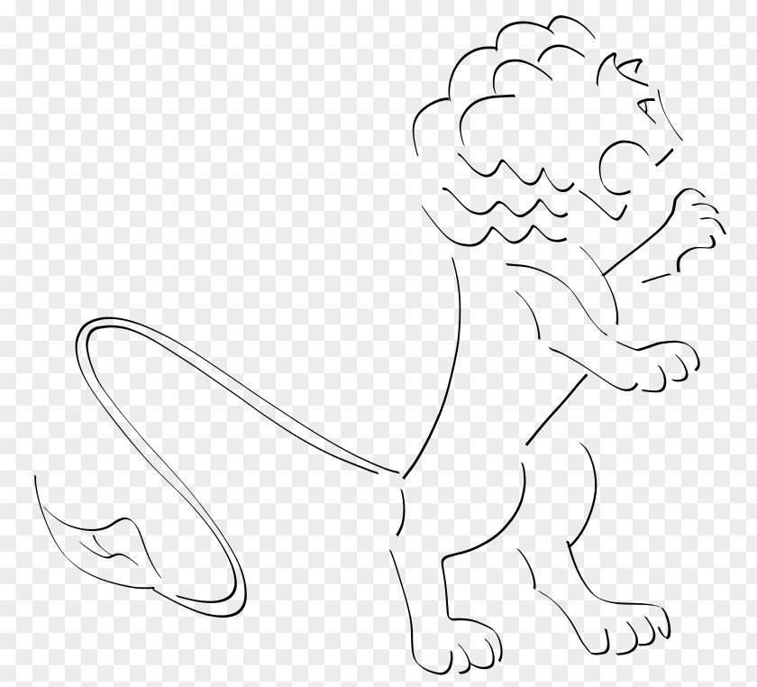 Cat Lion Drawing Predator PNG