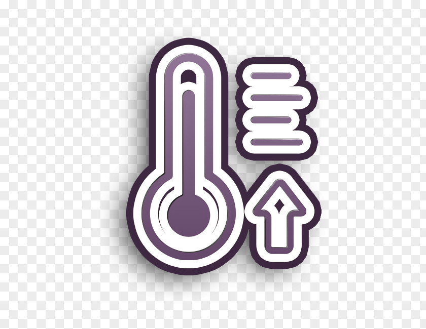 Icon Hot Thermometer Adverse Phenomena PNG