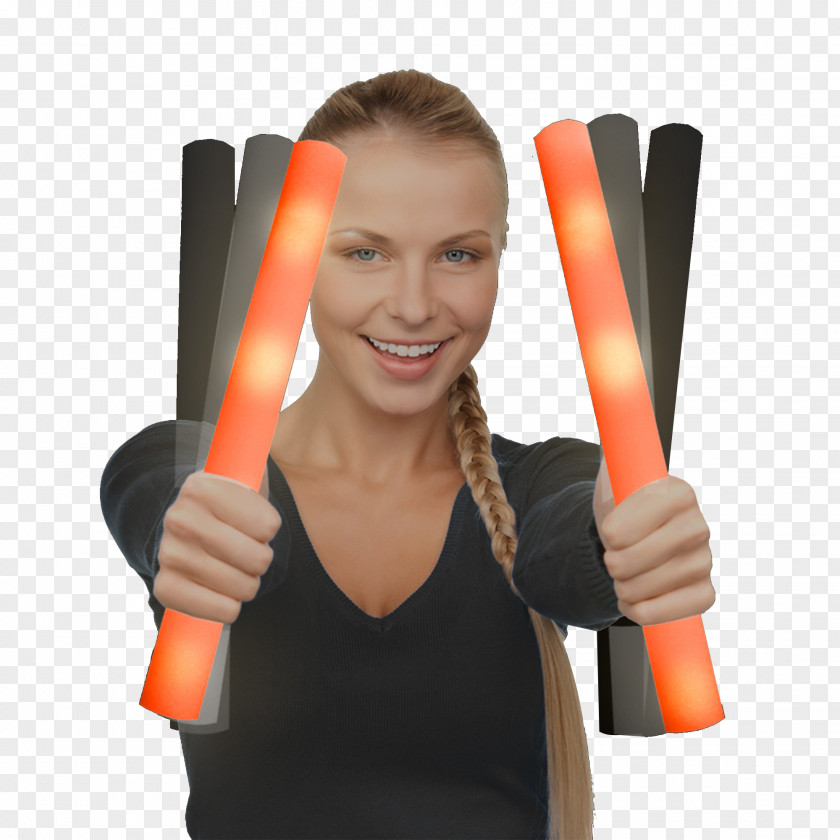 Light Light-emitting Diode Clothing Accessories Glow Stick Foam PNG