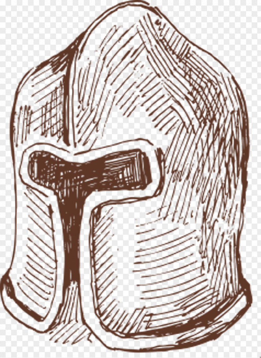 Warrior Helmet Drawing PNG