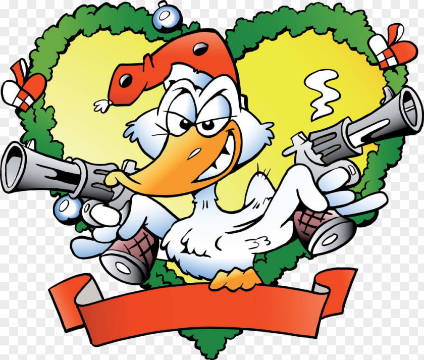 Cartoon Duck Shot Daffy Drawing Illustration PNG