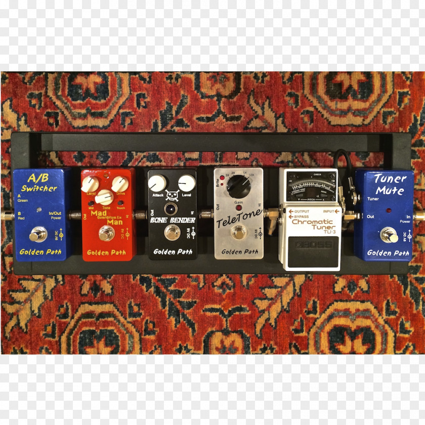 Don't Leave Pedalboard Effects Processors & Pedals Cigar Box Guitar Electronic Tuner PNG