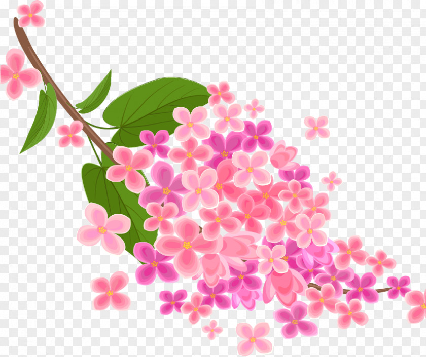 Flower Pink Flowers Floral Design PNG
