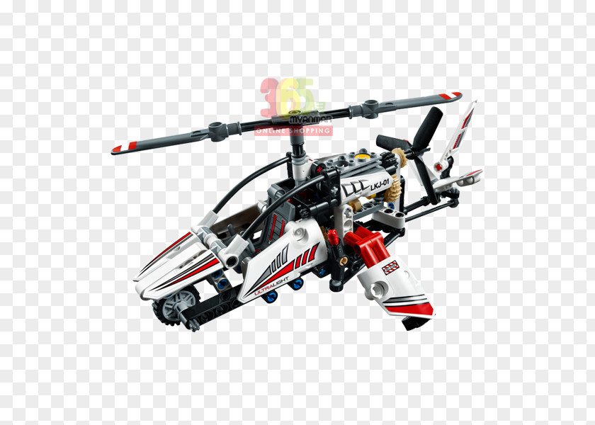 Helicopter Lego Technic Legoland® Dubai Studios PNG