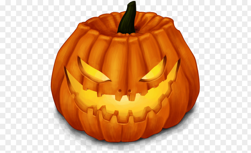 Pumpkin Lantern Halloween Jack-o'-lantern Icon PNG
