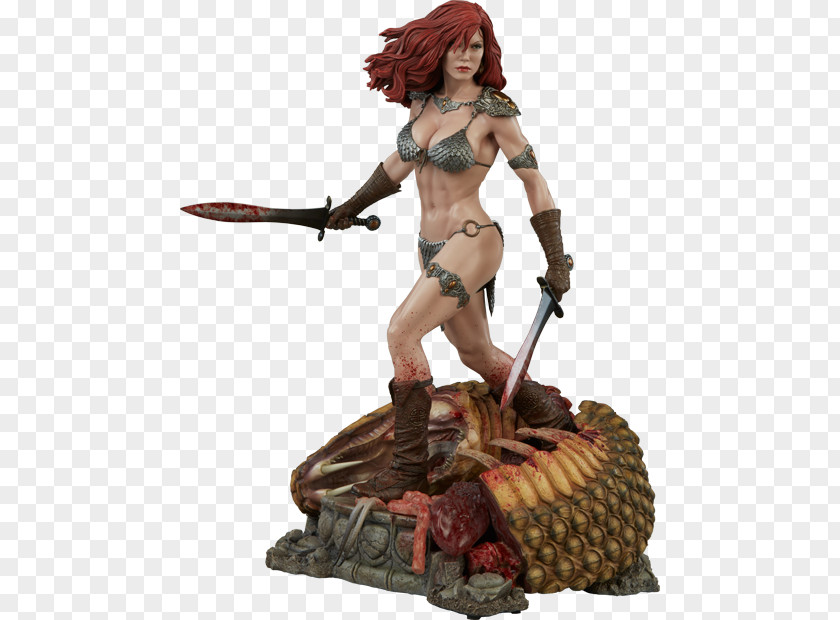 Red Sonja Conan The Barbarian Sideshow Collectibles Figurine Sculpture PNG