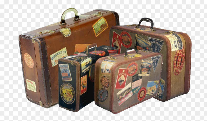Suitcase Air Travel Baggage PNG