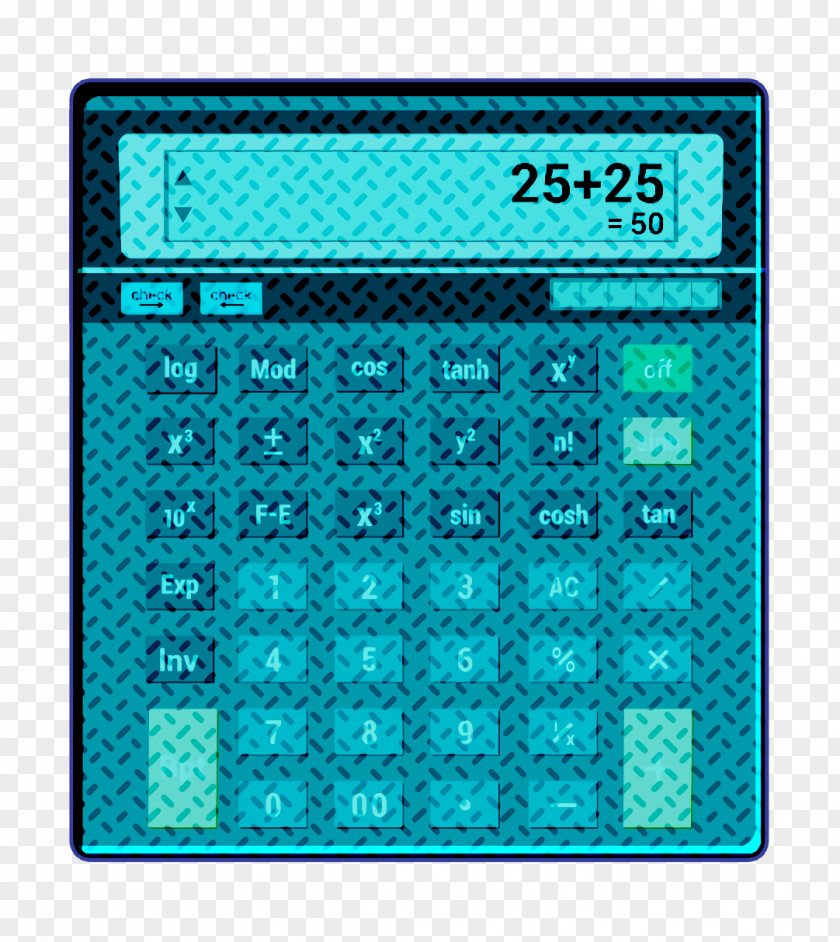 Calculator Office Equipment Telephone Icon PNG