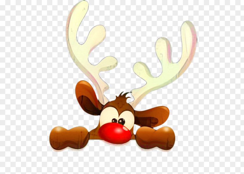 Reindeer Antler Product Design Cartoon PNG
