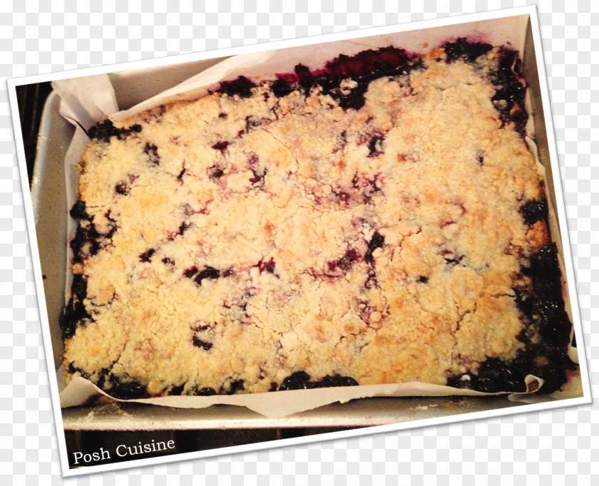 Creative Parchment Crumble Cobbler Blueberry Pie Streuselkuchen Baking PNG