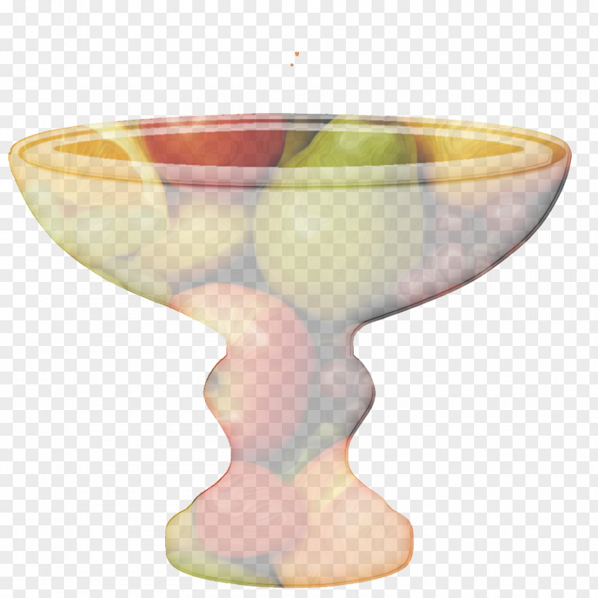 Fruit Dish Cocktail Glass Martini Tableware Bowl PNG