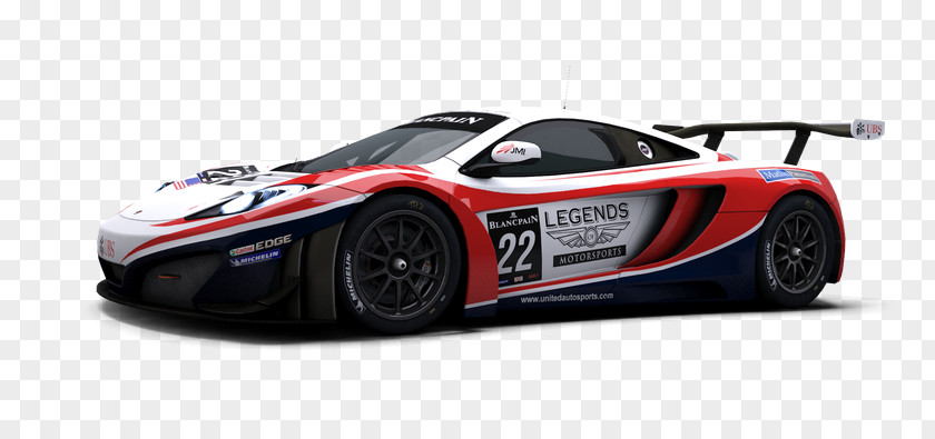 McLaren Automotive 12C Sports Car Racing RaceRoom PNG