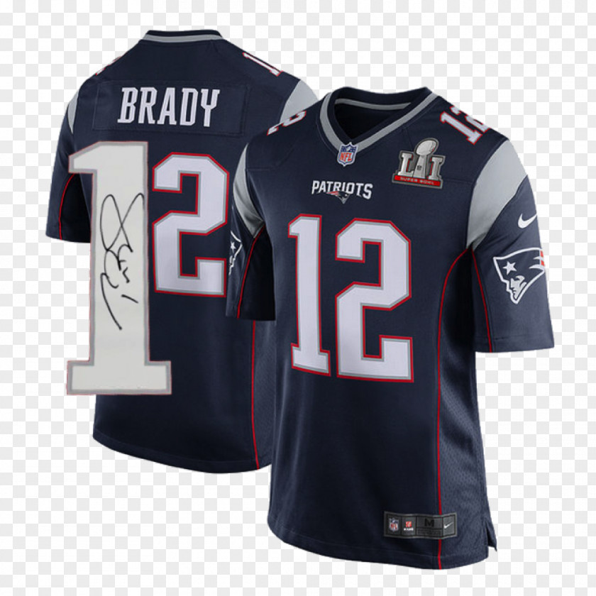 New England Patriots NFL Super Bowl LI Jersey T-shirt PNG