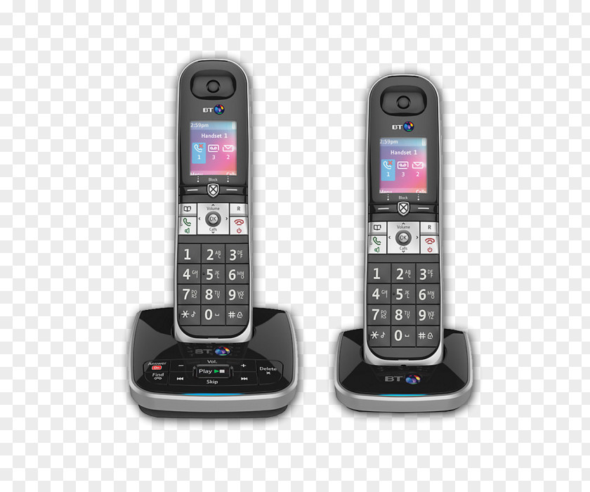 Answer Phone Cordless Telephone Answering Machines Call Blocking Digital Enhanced Telecommunications PNG