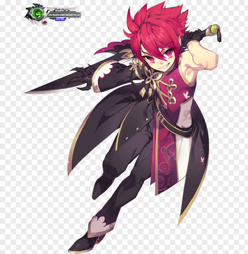 Elsword Video Game Character Art PNG