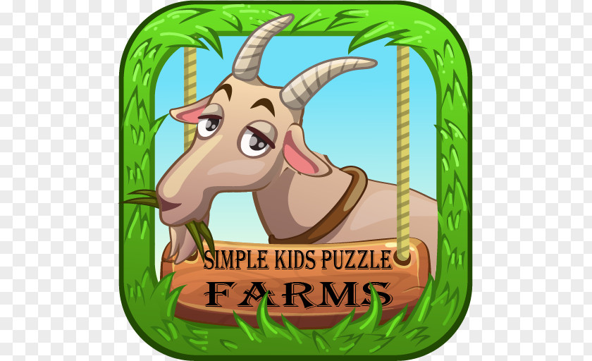 Farms Cattle 0Goat Goat Jigsaw Puzzles Simple Kids Puzzle PNG