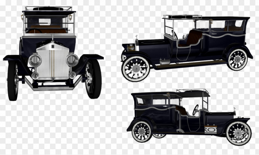 Free Black Classic Cars Pull Material Antique Car Vintage PNG