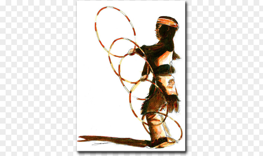 Painting Native American Hoop Dance Pow Wow Americans In The United States Drawing PNG