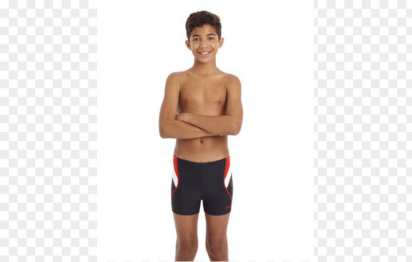 Speedo Boys Swim Briefs Swimsuit T-shirt Trunks PNG