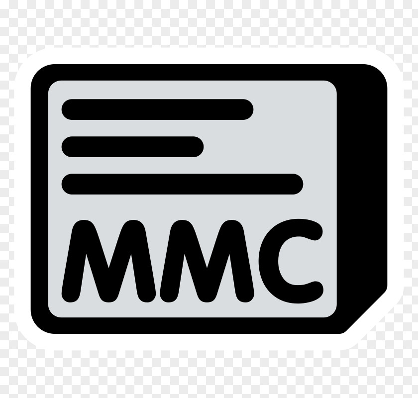 Symbol MultiMediaCard PNG