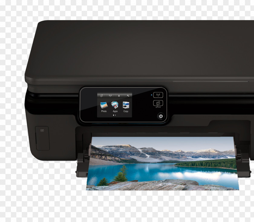 Tablet Printing Hewlett-Packard Multi-function Printer HP Photosmart 5520 PNG