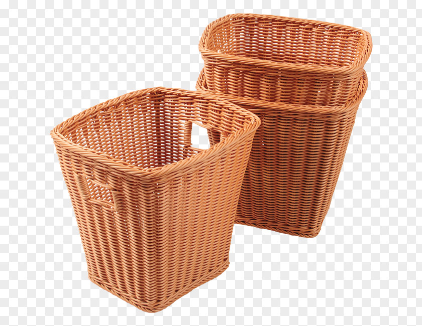 Container Basket Furniture Wicker PNG