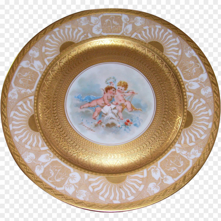 Dinner Plate Limoges Porcelain Haviland & Co. PNG