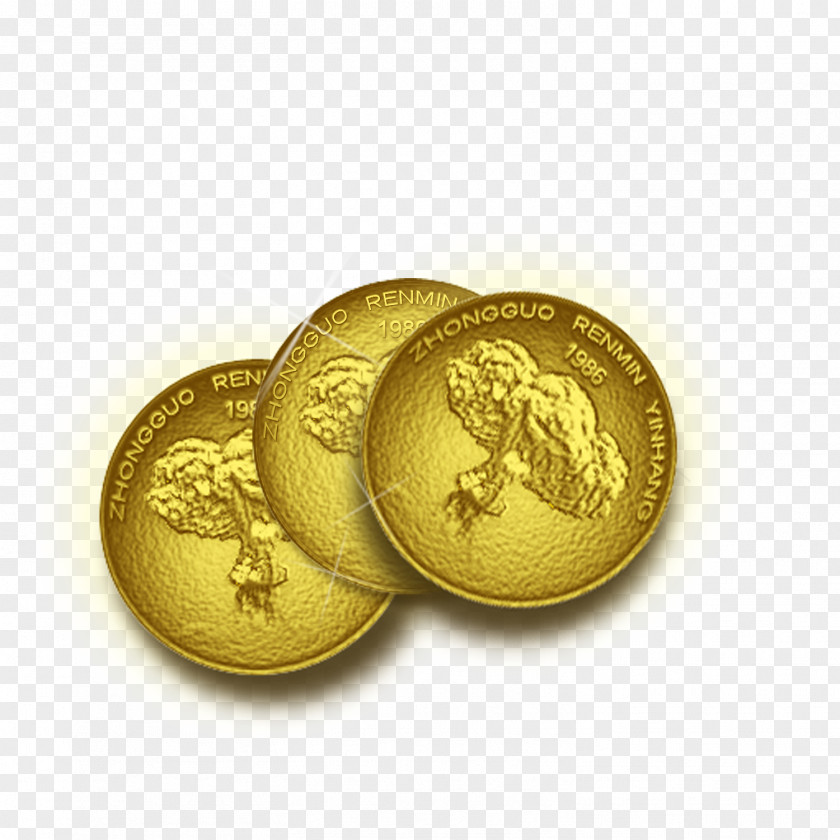 Gold Coins Coin Icon PNG