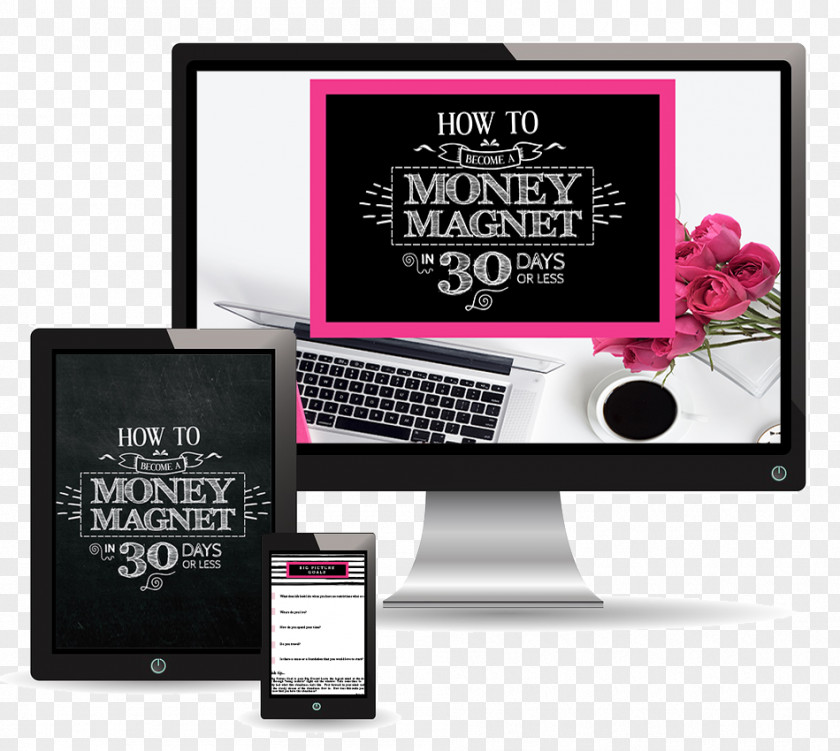 Money Magnet Responsive Web Design Information Computer Software Multimedia Monitors PNG