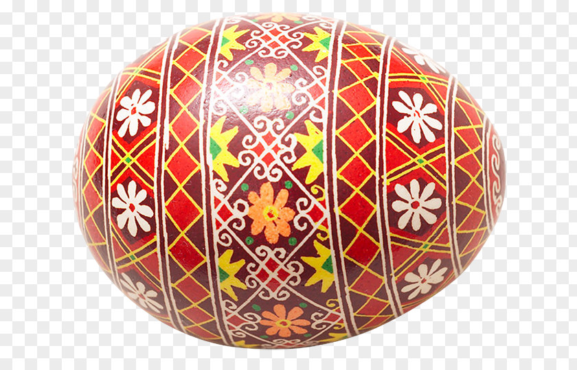 Easter Egg Symmetry Christmas Ornament Sphere Pattern PNG