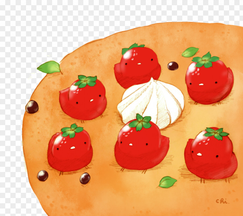 Pizza Stuffing Chick Tomato PNG