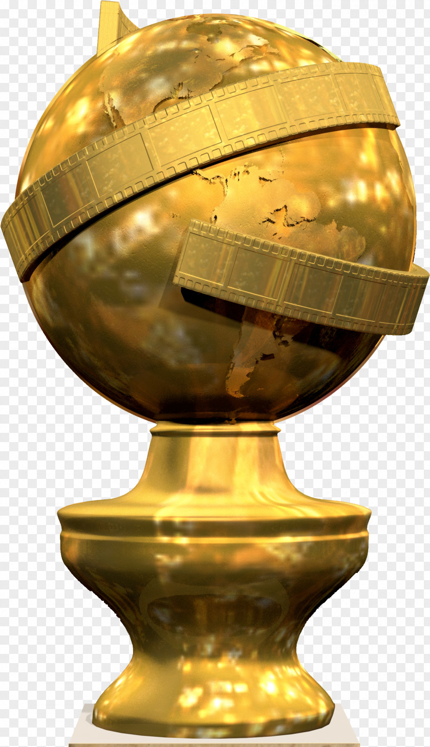 Award Sphere Golden Background PNG