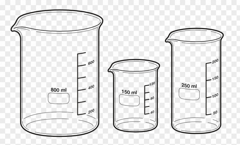 Chemistry Lab Beaker Laboratory Flasks Glassware PNG