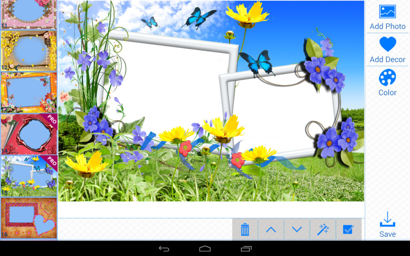 Photo Frame Picture Frames Screenshot Android Download PNG
