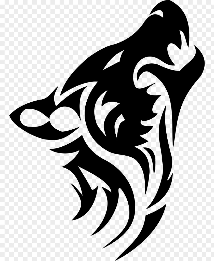 Tattoo Artist Tribe Gray Wolf Animal PNG