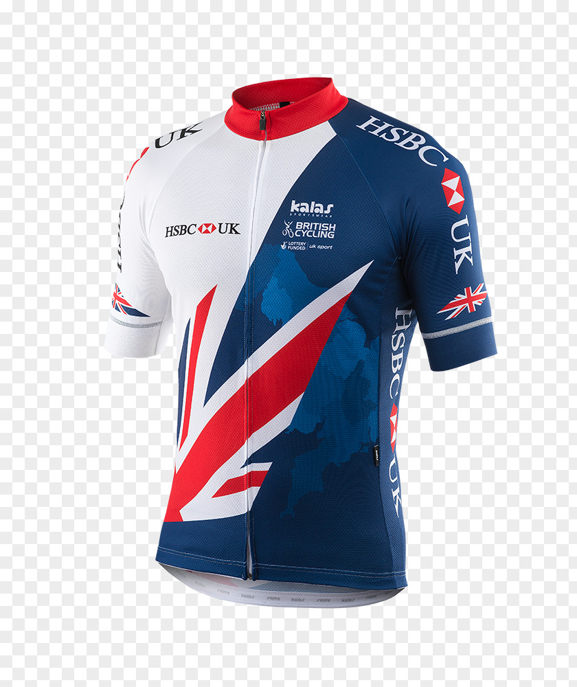United Kingdom Great Britain Cycling Team Jersey PNG