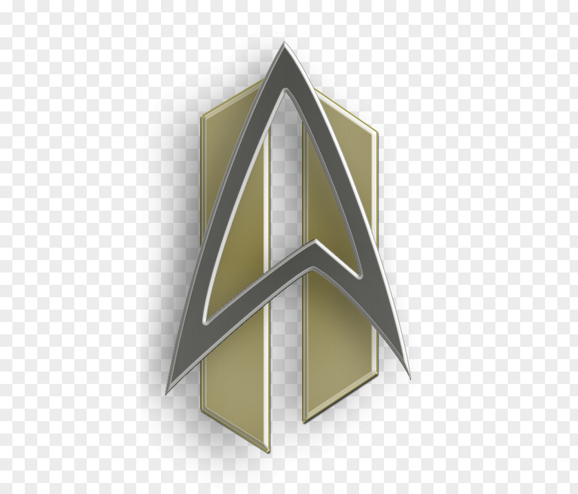 White Badge Triangle PNG