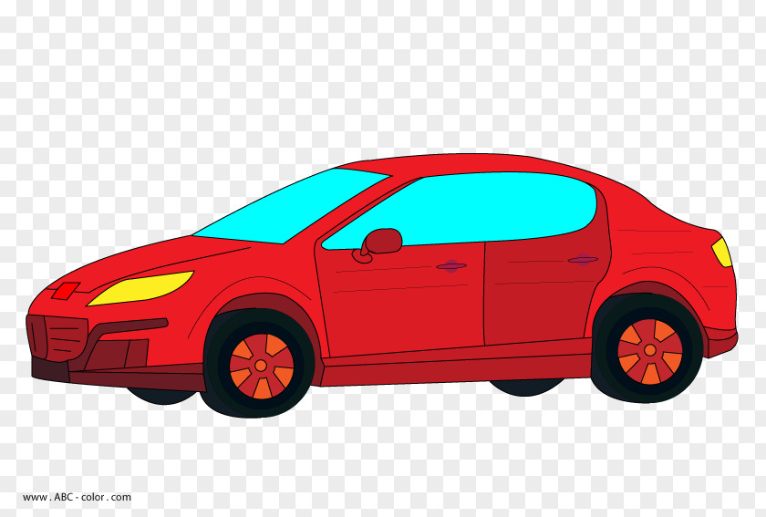 Car Door Child Mid-size Coloring Book PNG
